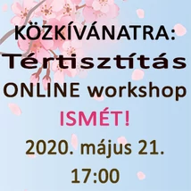 Tértisztítás workshop: ONLINE 2020.05.21