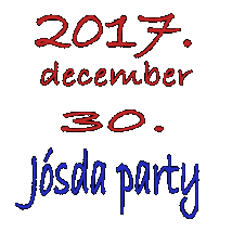 Jósda party 2017.12.30
