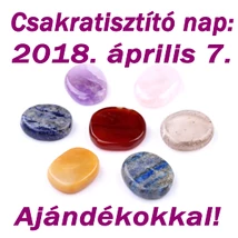 Csakratisztító nap | Ajándék Csakrakövekkel