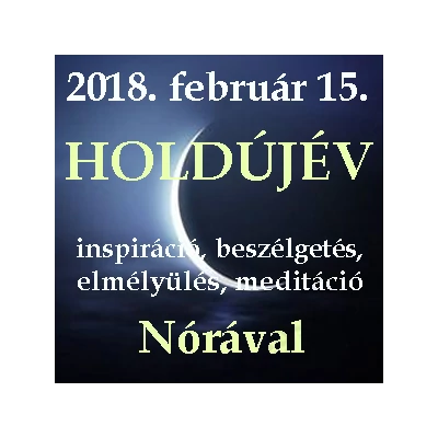 HOLDÚJÉV ünnep - Nórával