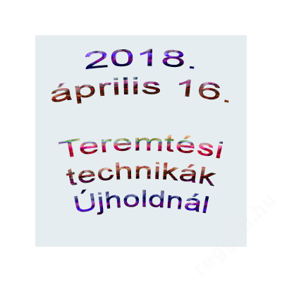 Teremtés technikák | 2018.04.16