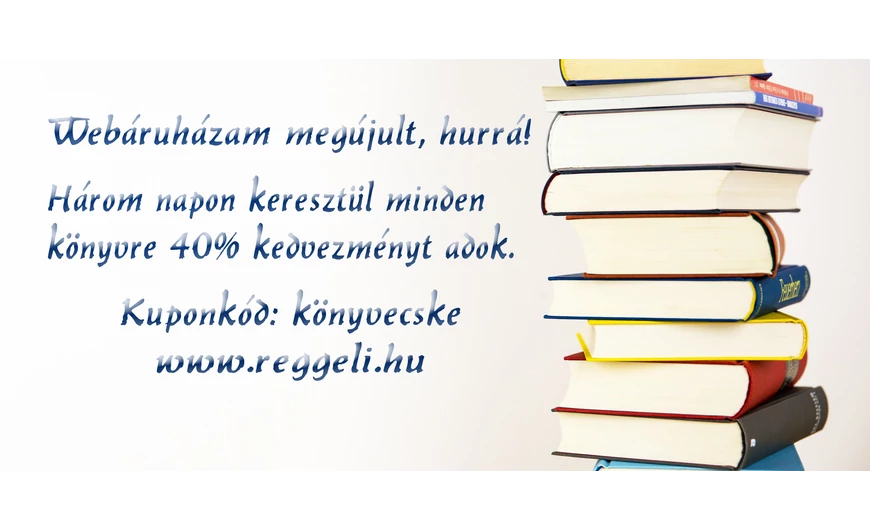 40%-OS KÖNYV AKCIÓ!