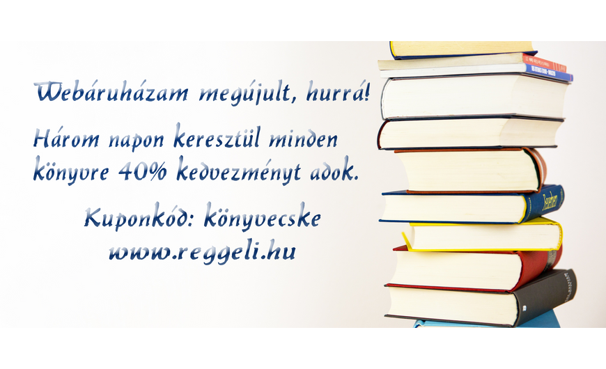 40%-OS KÖNYV AKCIÓ!